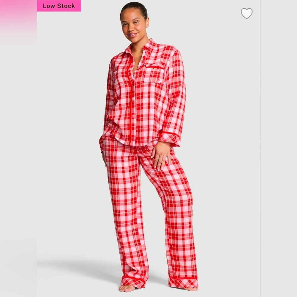NIP Xl Flannel Long Pajama Set